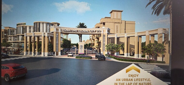 Exterior View, signature-global-city 3 Bedroom 1555 Sq.Ft. Apartment In Sector 37d Gurgaon 8985861