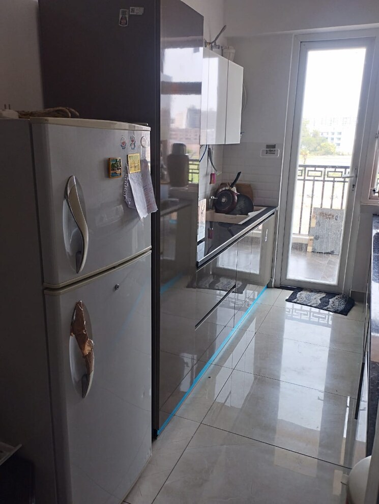 Kitchen, penta-homes 2 Bedroom 1300 Sq.Ft. Apartment In Vip Road Zirakpur 8985885