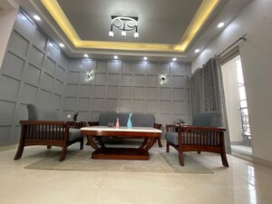 Living Room in 3 BHK Apartment at Ankriksh Valley, Knowledge Park V Greater Noida – for Sale