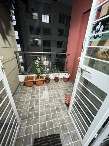 Balcony in 2 BHK Apartment at Vardhaman Dreams Phase II, Wakad – for Rent