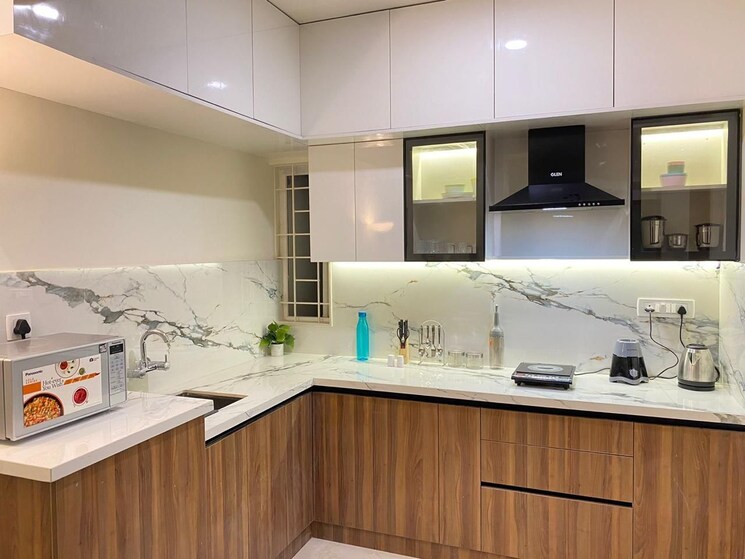 Kitchen, regency-la-majad 3 Bedroom 2100 Sq.Ft. Apartment In Hbr Layout Bangalore 8986154