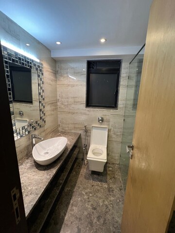 Bathroom in 3 BHK Apartment at AP Valencia Apartment, Santacruz West – for Rent