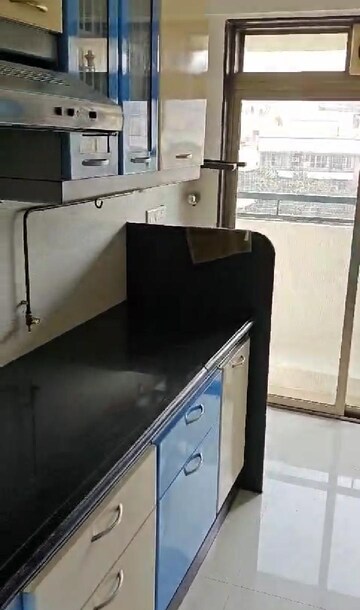 Kitchen in 1.5 BHK Apartment at K Raheja Corp Maple Leaf, Powai – for Rent