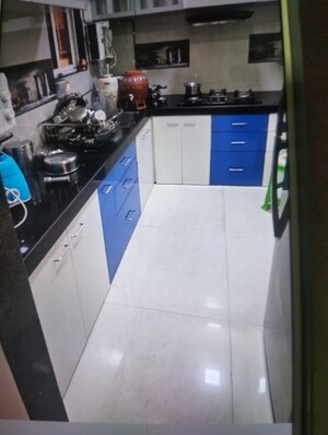 Kitchen in 2 BHK Apartment at Vedant Shree Gopinath Sublime, Kalwa – for Sale