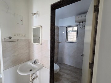 Bathroom in 2 BHK Apartment at Aum Casa Imperia EWS, Wakad – for Rent