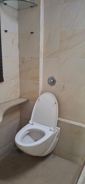 Bathroom in 1 BHK Apartment at Shiv Aradhana CHS, Malad West – for Rent