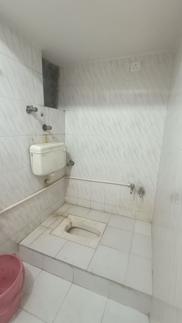 Bathroom in 1 BHK Apartment at Omkar Prasad CHS, Borivali West – for Rent