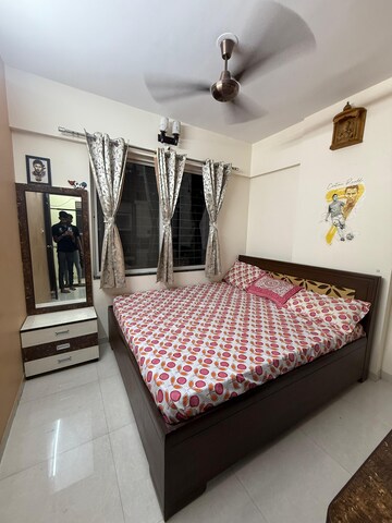 Bedroom in 2 BHK Apartment at RK Lunkad Akshay Tower, Wakad – for Rent