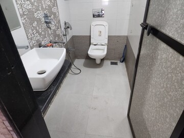 Bathroom in 2.5 BHK Apartment at Shruti CHS Kopar, Kopar Khairane – for Rent