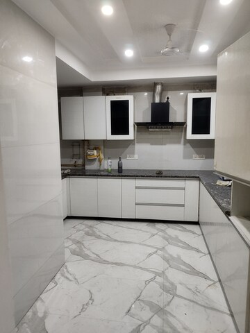 Kitchen in 4 BHK Builder Floor at Freedom Fighters Enclave – for Rent