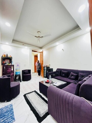 Living Room in 1 BHK Apartment at Freedom Fighters Enclave – for Rent