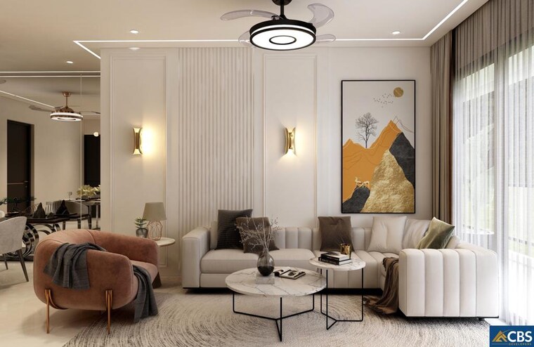 Living Room, elan-the-emperor 5 Bedroom 5434 Sq.Ft. Apartment In Sector 106 Gurgaon 8986508