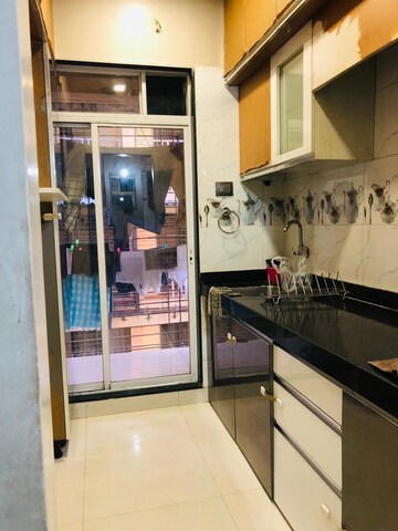 Kitchen in 1 BHK Apartment at Krish Bhakti Niwas, Ulwe – for Rent