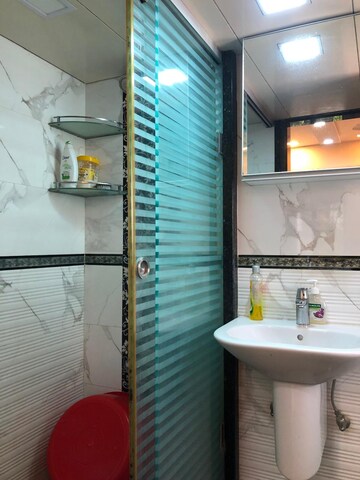 Bathroom in 2 BHK Apartment at Mount Marry Apartments, Bandra West – for Rent