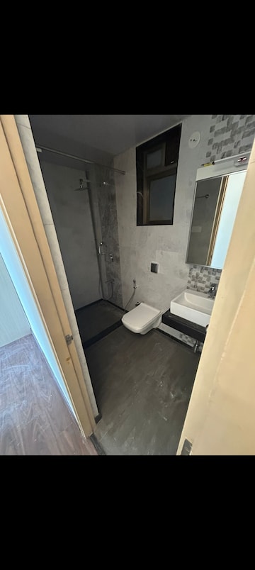 Bathroom in 2 BHK Apartment at Rajesh Raj Infinia, Malad West – for Rent