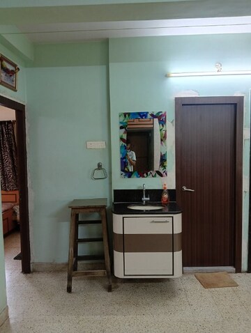 Living Room in 2 BHK Apartment at Lake Town – for Sale