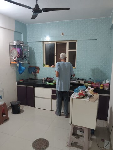 Kitchen in 1 BHK Apartment at Shri Balaji Nirjara Park, Rahatani – for Sale