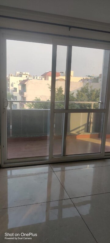 Balcony in 4 BHK Builder Floor at Vasant Kunj – for Rent