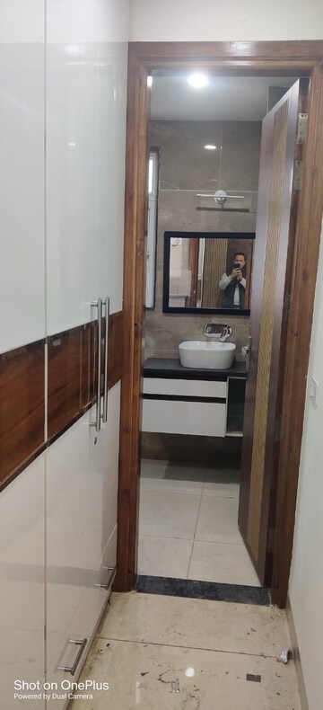 Bathroom in 4 BHK Builder Floor at Vasant Kunj – for Rent