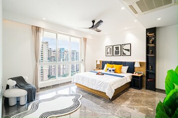 Bedroom in 3 BHK Apartment at Nahar Barberry Bryony, Chandivali – for Sale