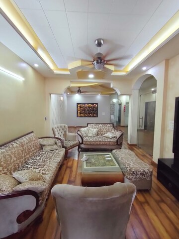 Living Room in 3 BHK Builder Floor at Prashant Vihar – for Rent