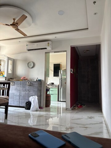 Living Room in 3 BHK Apartment at Dotom Isle, Malad West – for Rent