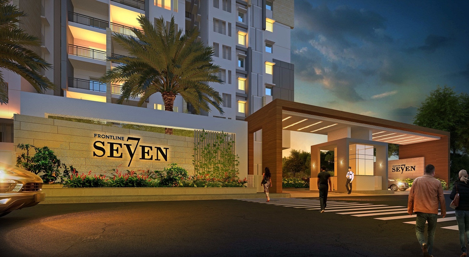 2.5 BHK + Pooja Room,Study Room Apartment For Sale in Frontline Seven