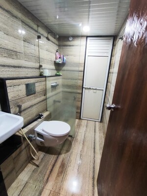 Bathroom in 2 BHK Apartment at Gala Pride Enclave, Naupada – for Sale