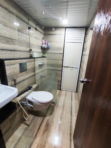 Bathroom in 2 BHK Apartment at Gala Pride Enclave, Naupada – for Sale
