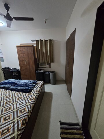 Bedroom in 1 BHK Apartment at Cosmos Jewels Ruby, Ghodbunder Road – for Rent