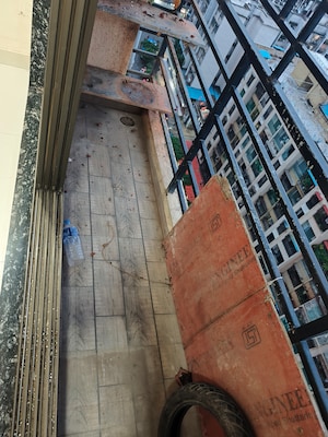 Balcony in 1 BHK Apartment at Sai Ashish Tower, Vasai East – for Sale