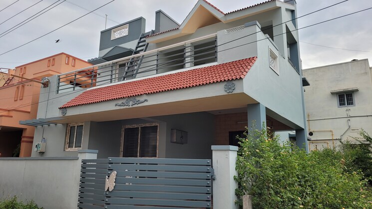 Exterior View, cheran ma nagar 3 Bedroom 2500 Sq.Ft. Villa In Cheran Ma Nagar Coimbatore 8986846