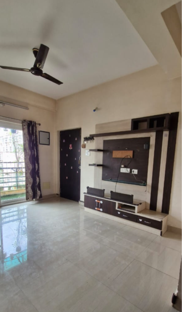 Living Room in 2 BHK Builder Floor at Kondapur – for Rent