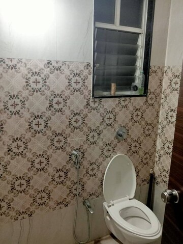 Bathroom in 2 BHK Apartment at G K Dwarka Sai Wonder, Pimple Saudagar – for Rent