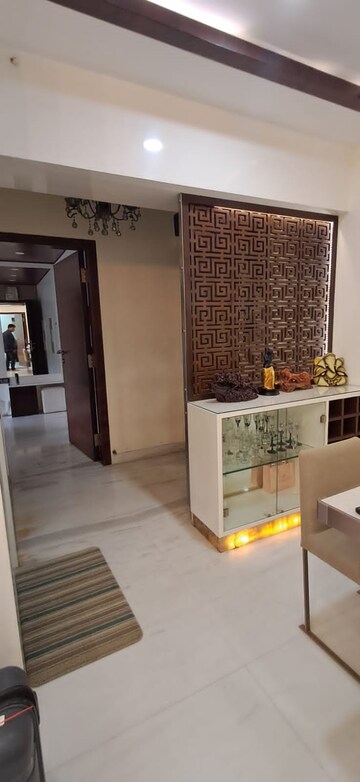 Living Room in 2 BHK Apartment at K Raheja Raheja Classique, Andheri West – for Rent