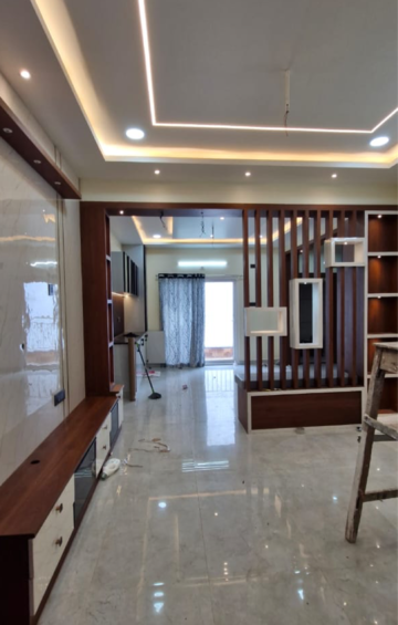 Living Room in 3 BHK Builder Floor at Kondapur – for Rent