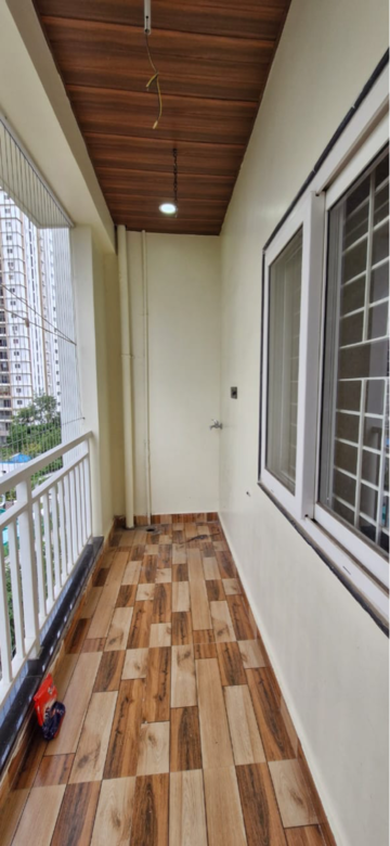 Balcony in 3 BHK Builder Floor at Kondapur – for Rent
