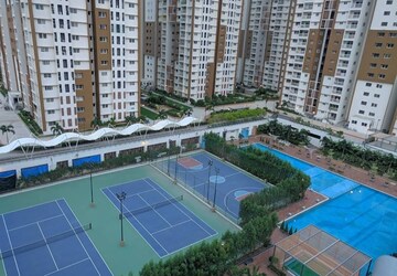 Balcony in 3 BHK Apartment at My Home Avatar, Gachibowli – for Rent