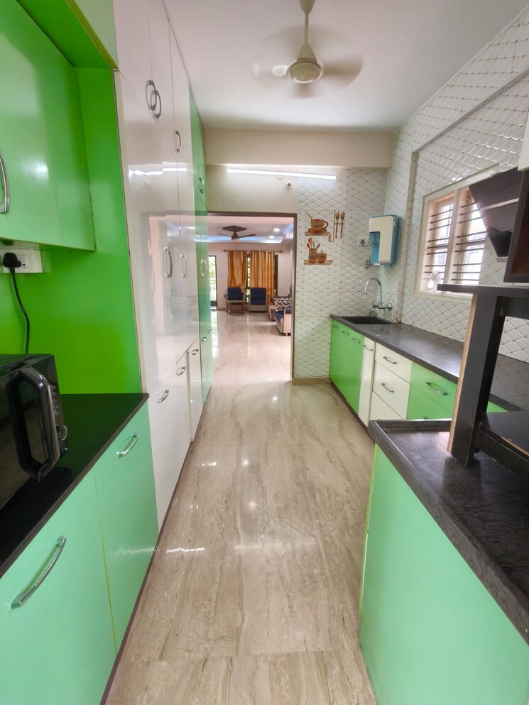 Kitchen, indiranagar 3 Bedroom 2000 Sq.Ft. Builder Floor In Indiranagar Bangalore 8987058