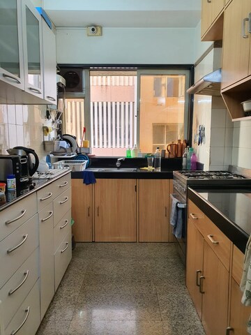 Kitchen in 2 BHK Apartment at Ved Kabir, Santacruz West – for Rent
