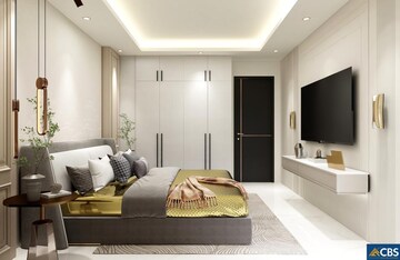 Bedroom in 4 BHK Apartment at Elan The Emperor, Sector 106 – for Sale