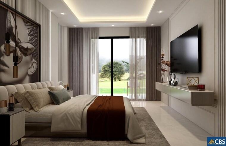 Bedroom, elan-the-emperor 4 Bedroom 4223 Sq.Ft. Apartment In Sector 106 Gurgaon 8987139
