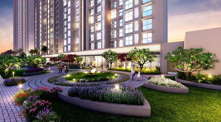 Garden, runwal-avenue-wing-j 3 Bedroom 797 Sq.Ft. Apartment In Kanjurmarg East Mumbai 8987152