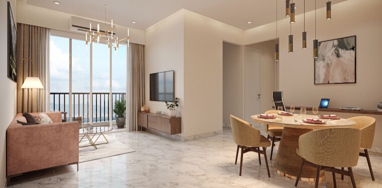 Living Room, runwal-avenue 1 Bedroom 402 Sq.Ft. Apartment In Kanjurmarg East Mumbai 8987165