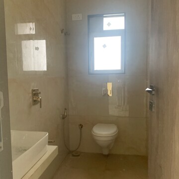 Bathroom in 2 BHK Apartment at Rander Komal Kounteya CHS, Prerna Nagar – for Rent