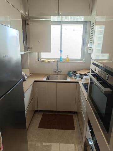 Kitchen in 1 BHK Apartment at Hiranandani Regent Hill, Powai – for Rent
