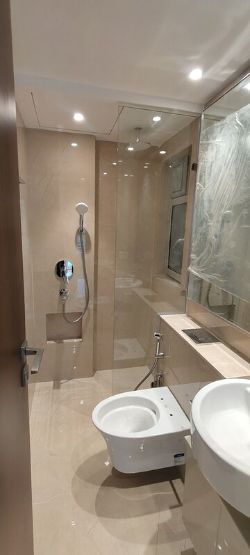 Bathroom in 2 BHK Apartment at Hiranandani Highland, Powai – for Rent