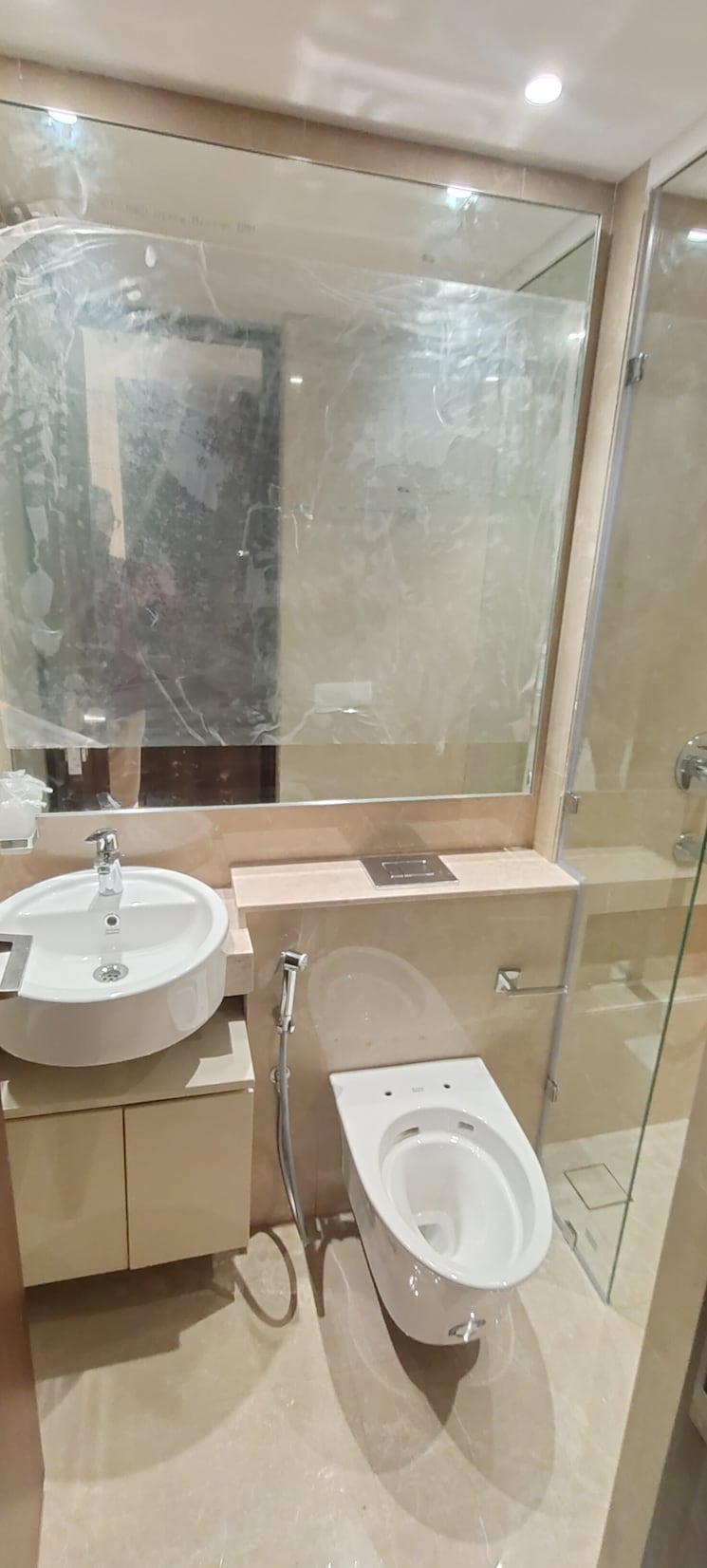 Bathroom, hiranandani-highland 2 Bedroom 566 Sq.Ft. Apartment In Powai Mumbai 8987233