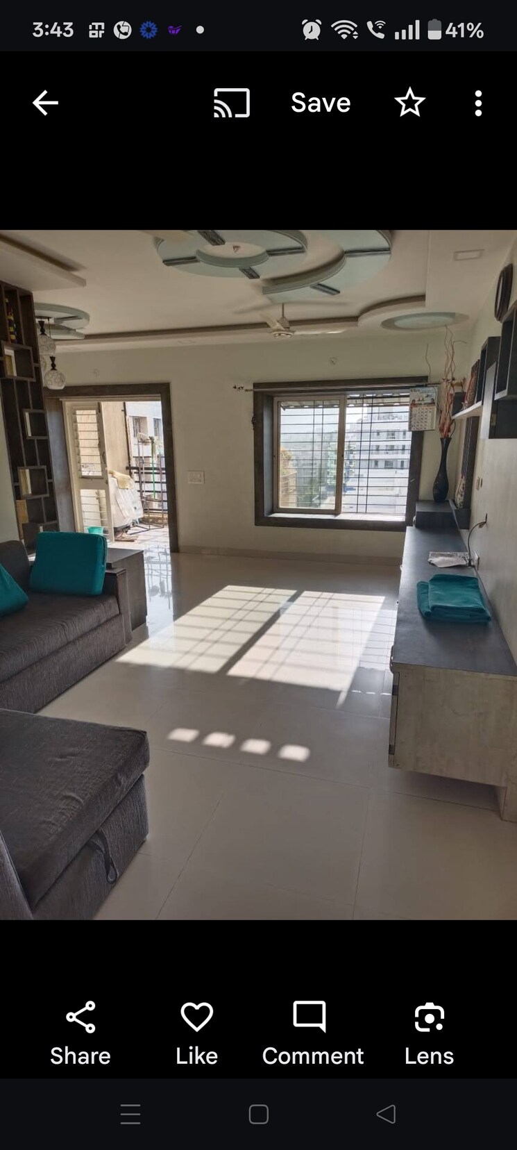 Living Room, mirchandani-palms 2 Bedroom 1150 Sq.Ft. Apartment In Rahatani Pune 8987237