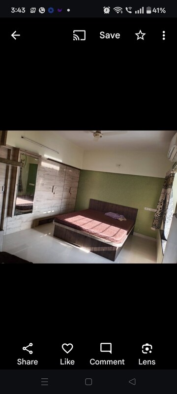 Team Area in 2 BHK Apartment at Mirchandani Palms, Rahatani – for Rent